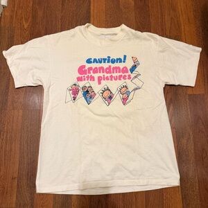Vintage Grandma With Pictures tee